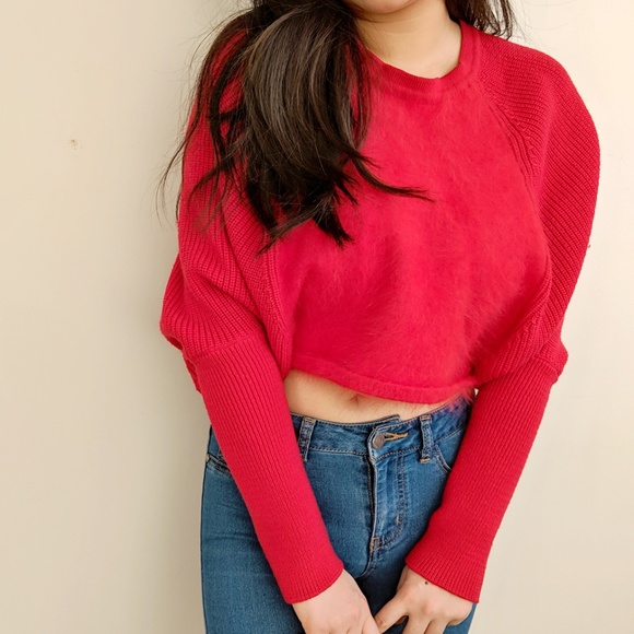 Vintage Wool Crop Sweater - Picture 1 of 2